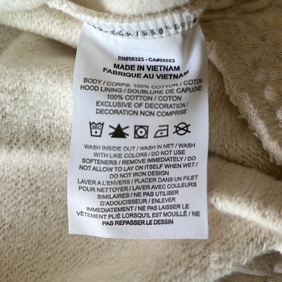 Nwt Air Jordan Cropped Hoodie Slight Oversized Fit Size Small - Picture 9 of 16